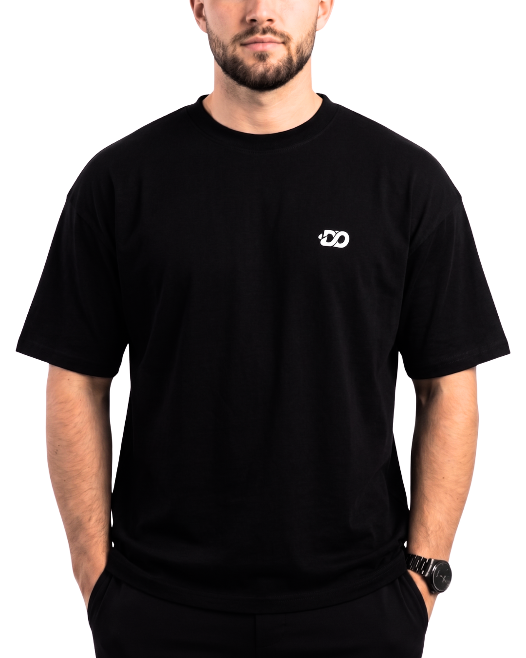 Men's Down Shoulder Cotton T-Shirt | Relaxed Fit Minimal Style