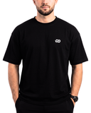 Men's Down Shoulder Cotton T-Shirt | Relaxed Fit Minimal Style
