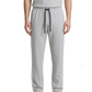 Men's Grey Straight Leg Jersey Trousers
