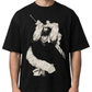 Women's Oversized Drop Shoulder Cotton T Shirt | Phantom Katana