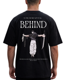 Women's Oversized Drop Shoulder Cotton T Shirt | Behind The Silence
