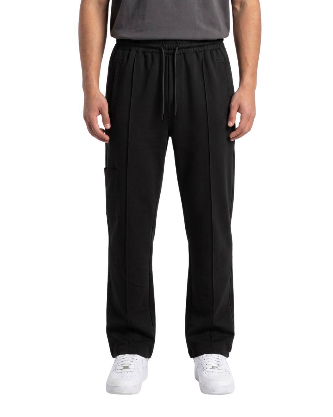 Men's Woven Terry Casual Trousers  Ultra Soft & Lightweight