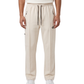 Men's Premium Ivory Color Woven Terry Trouser