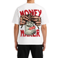 Men's Oversized Drop Shoulder Cotton T Shirt | Money Maker