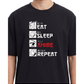 Men's Oversized Drop Shoulder Cotton T Shirt | Otaku Vibes