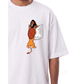 Men's Oversized Drop Shoulder Cotton T Shirt | Pocket Lion