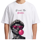 Men's Oversized Drop Shoulder Cotton T Shirt | Break The Bubble