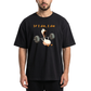 Men's Oversized Drop Shoulder Cotton T Shirt | Savage Duck Workout