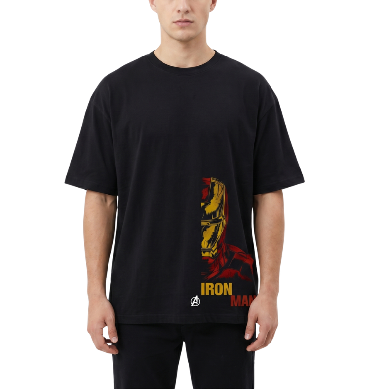 Men's Oversized Drop Shoulder Cotton T Shirt | Arc Armor Minimal