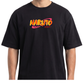 Men's Oversized Drop Shoulder Cotton T Shirt | Naruto Classic Logo