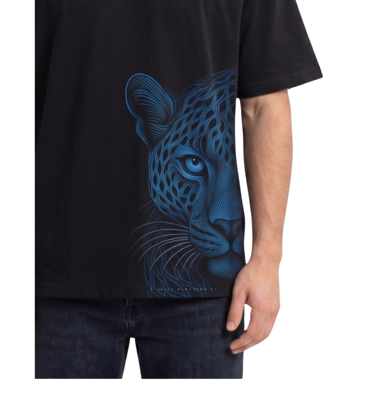 Men's Oversized Drop Shoulder Cotton T Shirt | Urban Predator