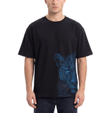 Men's Oversized Drop Shoulder Cotton T Shirt | Urban Predator