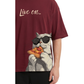 Men's Oversized Drop Shoulder Cotton T Shirt | Live On Street Style