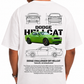 Men's Oversized Drop Shoulder Cotton T Shirt | Dodge Challenger SRT Hellcat