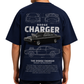 Men's Oversized Drop Shoulder Cotton T Shirt | Dodge Charger Streetwear