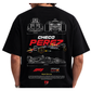 Men's Oversized Drop Shoulder Cotton T Shirt | Checo Perez F1 Racing