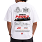 Men's Oversized Drop Shoulder Cotton T Shirt | Checo Perez F1 Racing