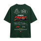 Men's Oversized Drop Shoulder Cotton T Shirt | Checo Perez F1 Racing