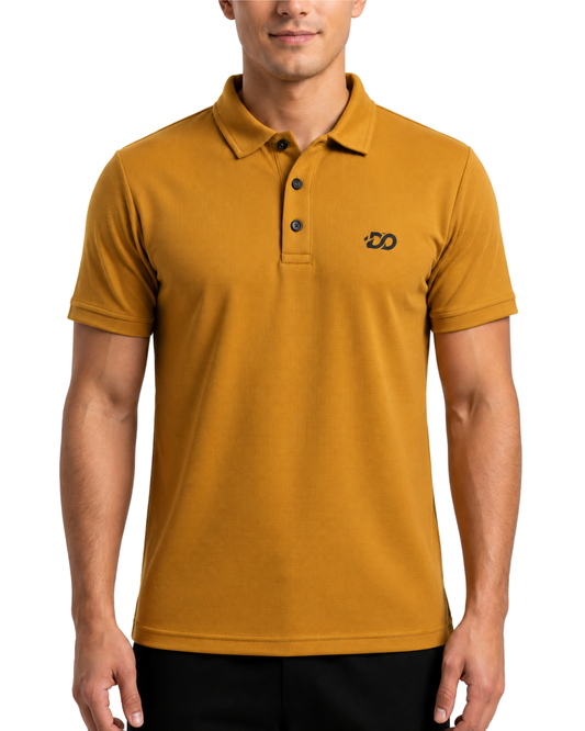 Men’s Premium Dry Fit Ribbed Polo Shirt