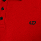 Men’s Premium Dry Fit Ribbed  Red Polo Shirt
