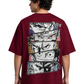 Men's Oversized Drop Shoulder Cotton T Shirt | Anime Legends