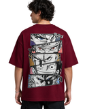 Men's Oversized Drop Shoulder Cotton T Shirt | Anime Legends