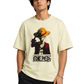 Men's Oversized Drop Shoulder Cotton T Shirt | One Piece Luffy