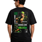 Men's Oversized Drop Shoulder Cotton T Shirt | Roronoa Zoro Unleash
