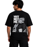 Men's Oversized Drop Shoulder Cotton T Shirt | Why Not Me?