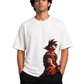 Men's Oversized Drop Shoulder Cotton T Shirt | Dragon Ball Goku