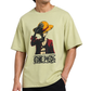 Men's Oversized Drop Shoulder Cotton T Shirt | One Piece Luffy