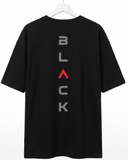 Men's Oversized Drop Shoulder Cotton T Shirt | Black Aesthetic