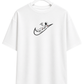 Men's Oversized Drop Shoulder Cotton T Shirt | Cosmic Spacewalker
