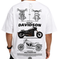 Men's Oversized Drop Shoulder Cotton T Shirt | Harley Davidson