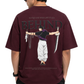 Men's Oversized Drop Shoulder Cotton T Shirt | Behind Sorcerer Killer