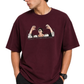 Men's Oversized Drop Shoulder Cotton T Shirt | Behind Sorcerer Killer