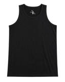 Men's Pure Cotton Sleeveless  Black Tank Top | Relaxed Fit Basic Tee