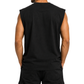 Men's Pure Cotton Sleeveless T-Shirt | Oversized Fit Graphic Tee