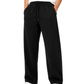 Men’s Black Wide Leg Trouser | Single Jersey Baggy Streetwear Trousers