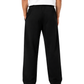 Men’s Black Wide Leg Trouser | Single Jersey Baggy Streetwear Trousers