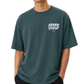 Men’s Oversized Drop Shoulder Cotton T-Shirt | Never Give Up Graphic