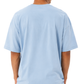 Men’s Oversized Drop Shoulder Cotton T-Shirt | Light Blue Move Up