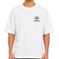 Men’s Oversized Drop Shoulder Cotton T-Shirt | White Toyota Supra