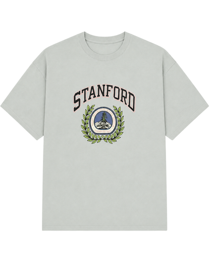 Men’s Oversized Drop Shoulder Cotton T-Shirt | Stanford Graphic