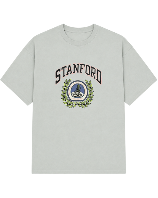 Men’s Oversized Drop Shoulder Cotton T-Shirt | Stanford Graphic