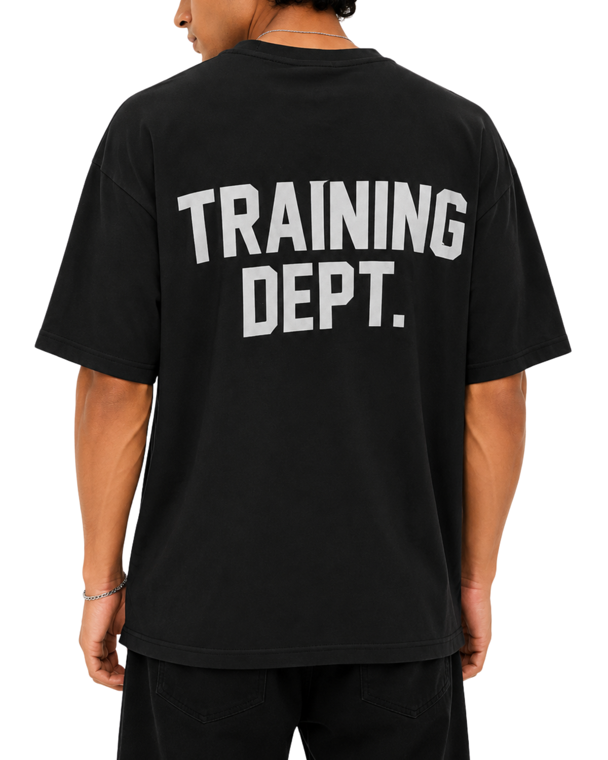 Men’s Oversized Drop Shoulder Cotton T-Shirt | Training Dept.