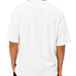 Men’s Oversized Drop Shoulder Cotton T-Shirt | Minimal Box Logo