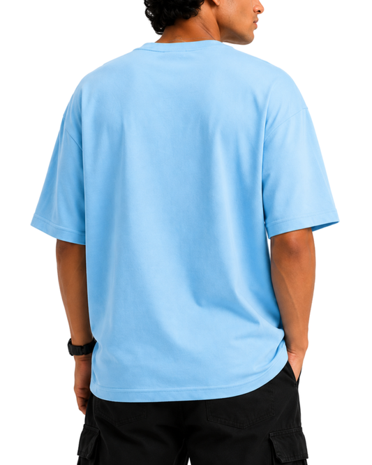 Men’s Oversized Drop Shoulder Cotton T-Shirt | Petronas AMG Racing