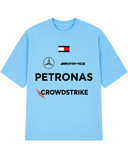 Men’s Oversized Drop Shoulder Cotton T-Shirt | Petronas AMG Racing
