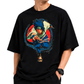 Men’s Oversized Drop Shoulder Cotton T-Shirt | Sasuke Uchiha Anime Graphic